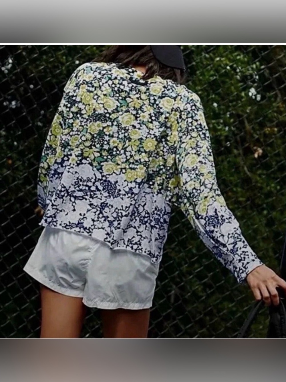 FP MOVEMENT Inspire Printed Layer Tee In Faded Poppy Black - Picture 2 of 8